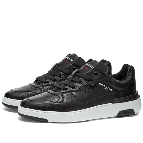 givenchy wing low sneakers black|givenchy men's white sneakers.